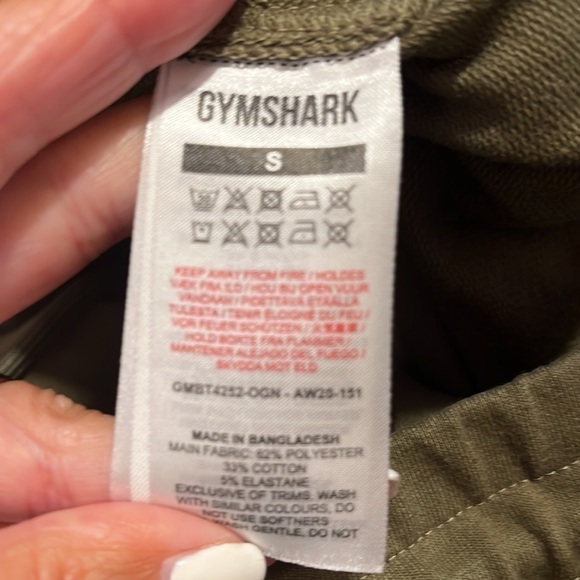 Gymshark Olive Green Women’s Joggers Sz S - Picture 8 of 8